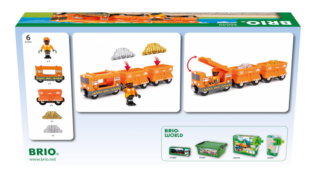 BRIO Gold and Silver Loads gleaming in the wagons