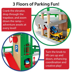 BRIO transporter wagon adds cargo-hauling action to playtime.