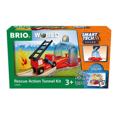 BRIO SmartTech Sound Rescue Action Tunnel Kit cover for immersive play