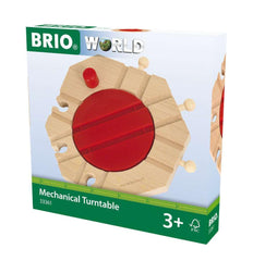 Durable wood and plastic BRIO construction for frequent play