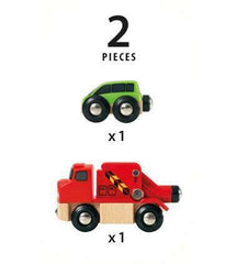 BRIO World 33528 tow bed and winch enable authentic tow operations