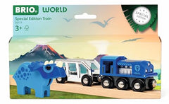 Blue Triceratops character adds storytelling and roleplay opportunities on BRIO World.