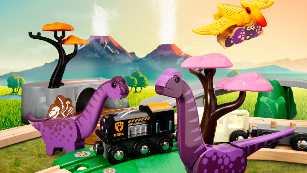 BRIO World scenic pieces inspiring storytelling and pretend play
