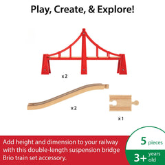 BRIO World tracks included for seamless expansion