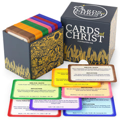 Briston Cards of Christ collection cover showing the complete study set for group lessons