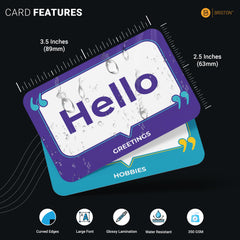 Briston Japanese phrase flash cards with audio QR—improve pronunciation wherever you study.