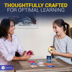 Briston Bible Memory Verse Flash Cards used in homeschool settings for weekly practice.