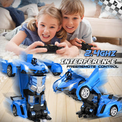 Britik Transform RC Car 360° rotation enables impressive stunts and spins.