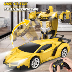 Britik Transform RC car highlights a durable ABS body for safe rough play.