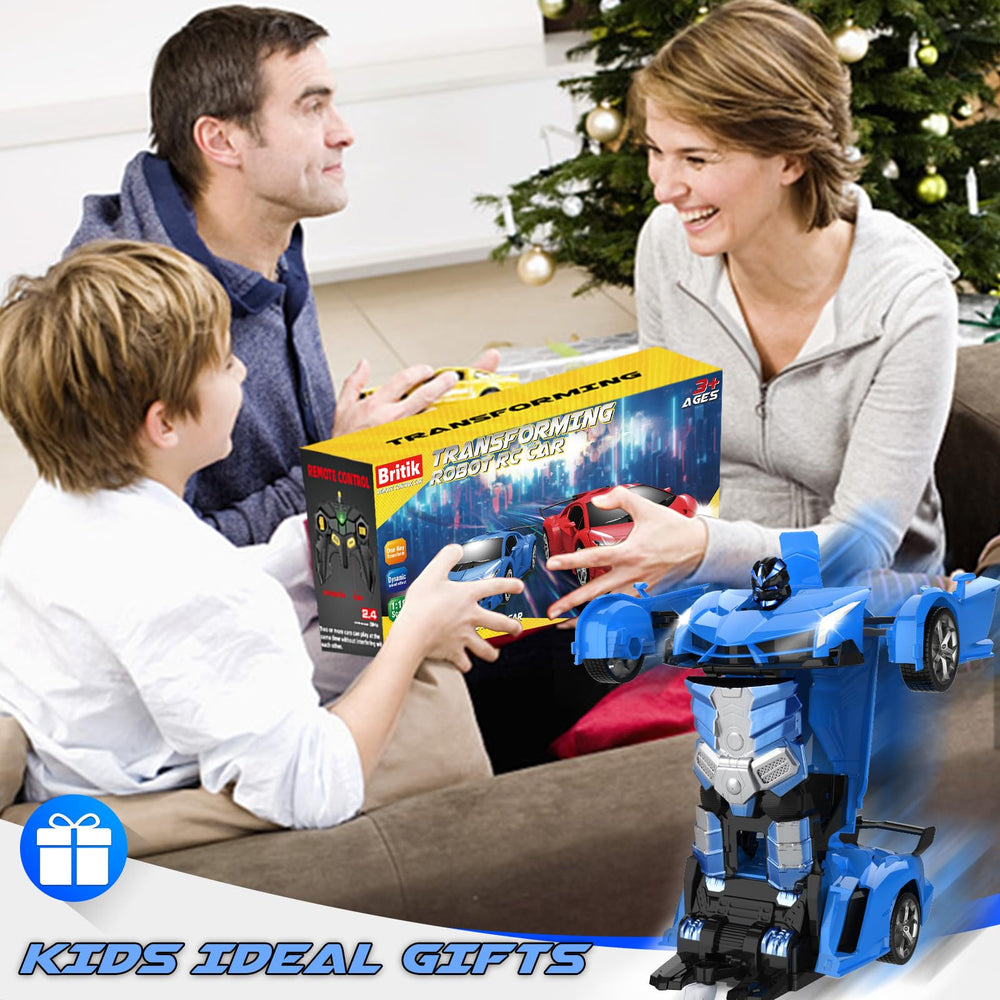 Britik Transform RC Car anti-interference keeps connection steady.