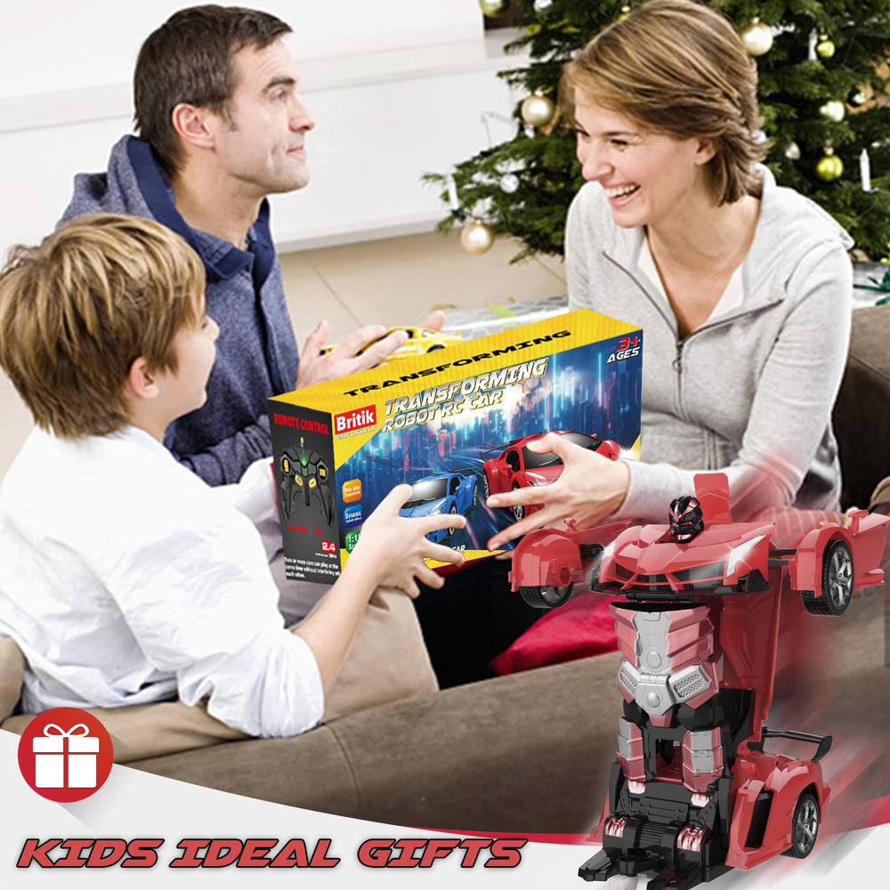 Britik Transform RC car safety features and rounded edges for kids