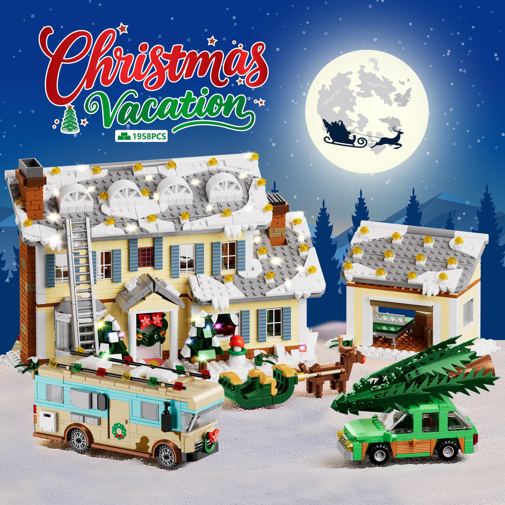 Brixelion Family House module adds warm, festive charm.