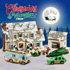Brixelion Family House module adds warm, festive charm.