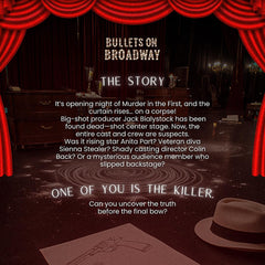 Broadway Murder Mysteries detective videos prep engaging guests remotely or in person