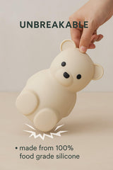 Brooklyn Neutral safe kids piggy bank with no sharp edges for safety.