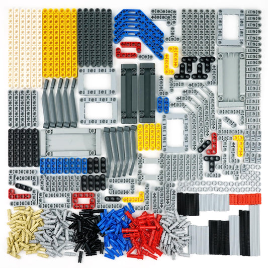 BroTex technical parts bulk pack showcases versatile beams for complex builds.