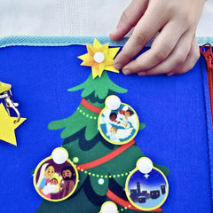 Brother Francis Nativity Busy Book wise men figures for storytelling