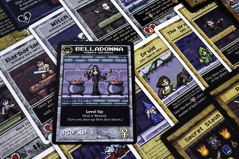 Boss Monster 2 epic spells cards add cinematic turns and memorable battles.
