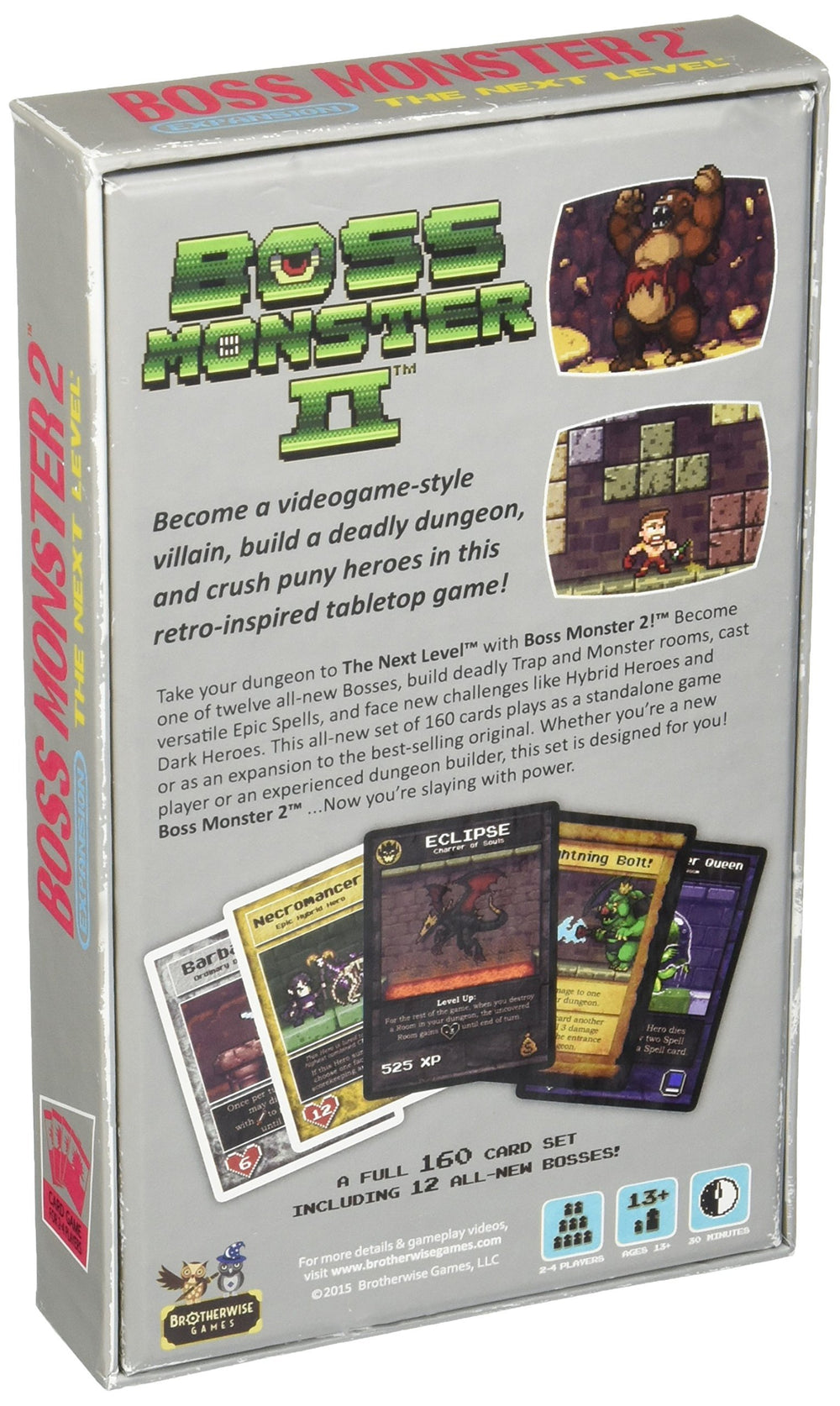 Boss Monster 2 hybrid heroes showcase flexible foes and strategic choices.