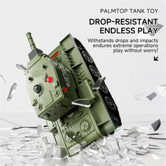 BRRRRT 1/64 RC Tank uses Type-C direct charging for easy power