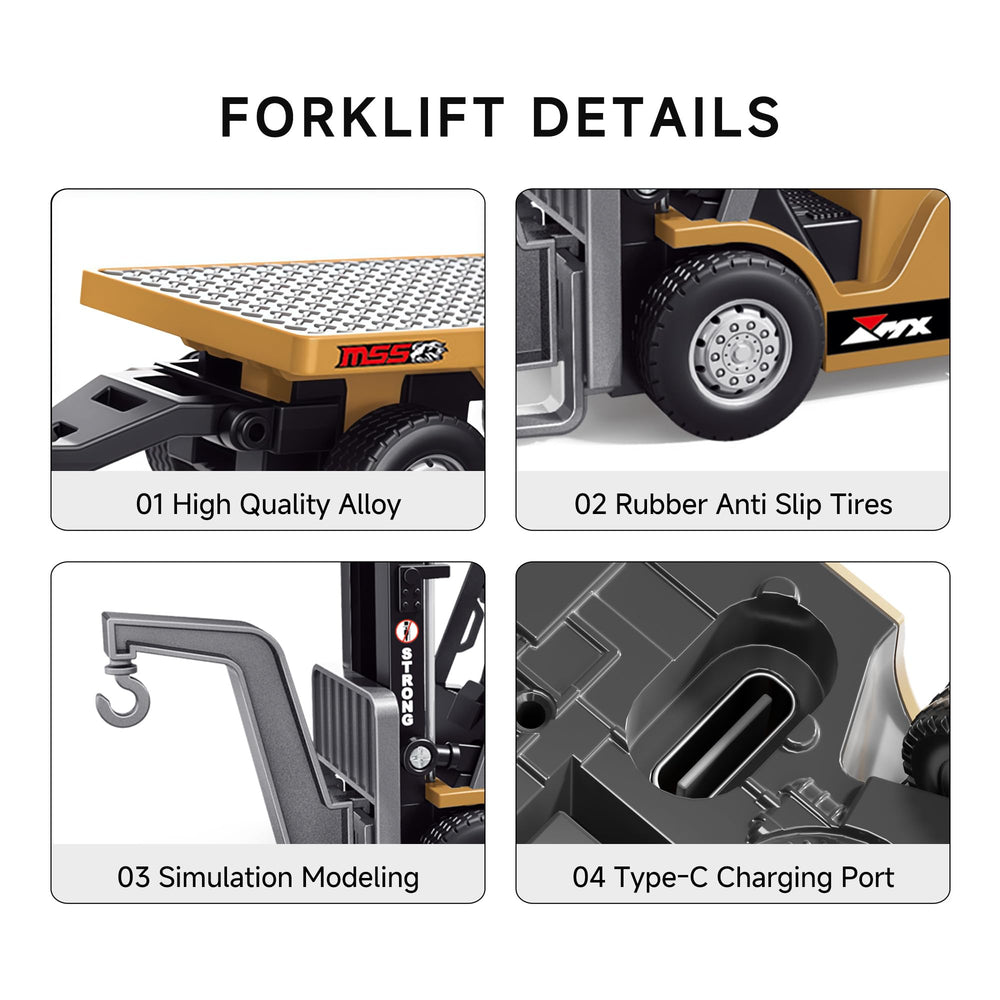 BRRRRT forklift lift arm in action demonstrates precise control for small tasks