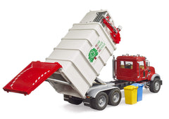 Bruder 02811 Mack Granite foldable mirrors for authentic setup.
