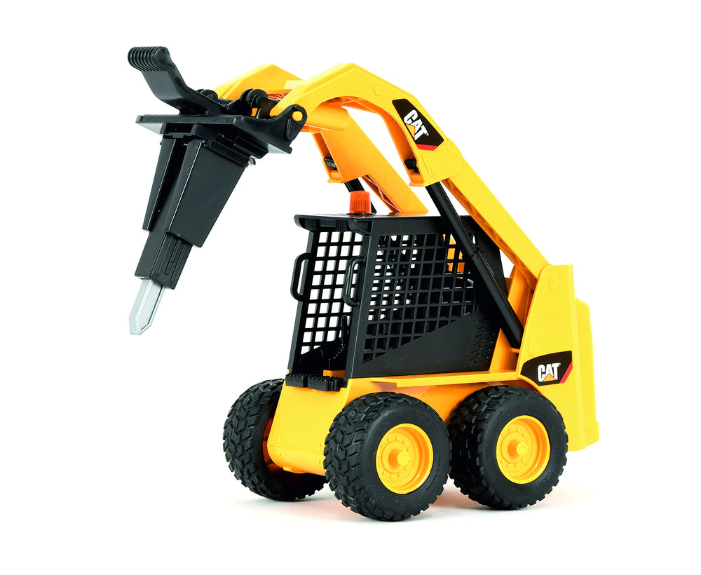 Bruder 09047 Caterpillar skid steer loader with front bucket for realistic play