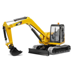 Bruder Cat mini excavator body rotates 360 degrees for dynamic play