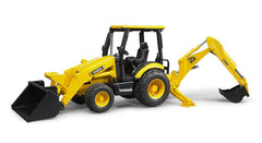 Bruder JCB MIDI CX backhoe loader front loader in action for realistic play