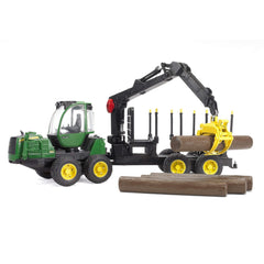 Bruder 1210E Forwarder four-axle oscillating chassis for off-road play