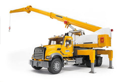 Bruder 1:16 scale crane truck with telescopic and height-adjustable jib