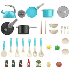 Bruvoalon fried-egg prop enriches breakfast pretend play scenarios.