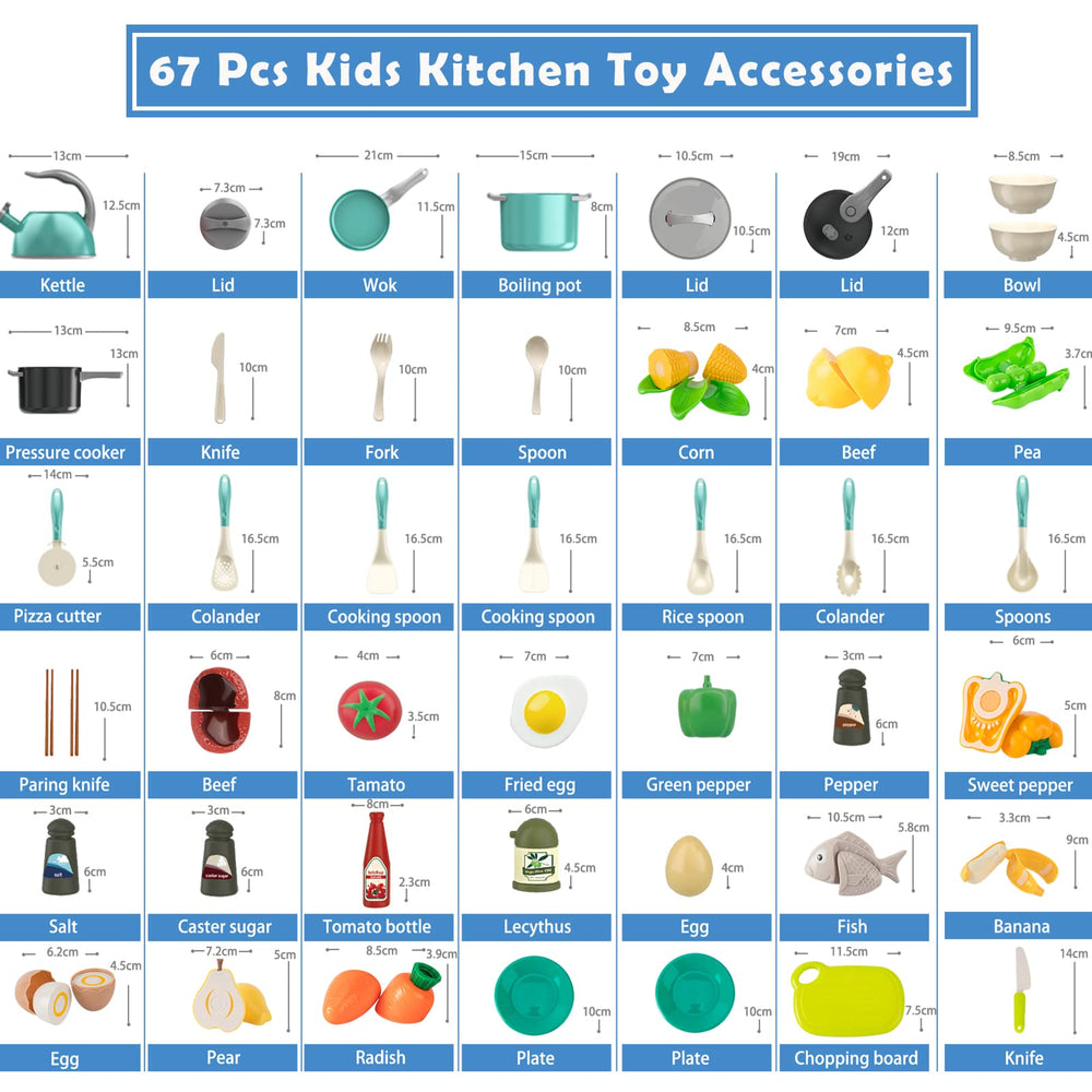 Bruvoalon pots and pans set for creative meals and play