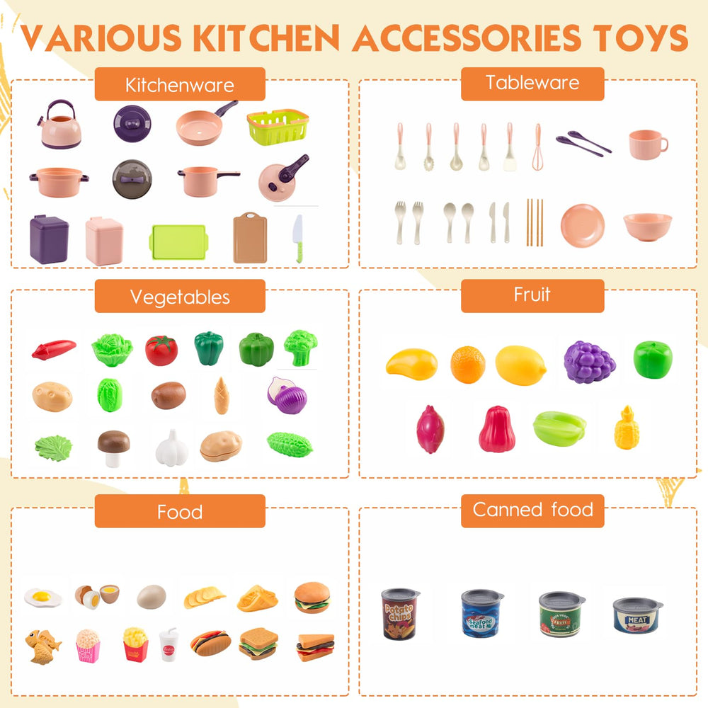 Bruvoalon realistic fruits and vegetables collection for creative meals