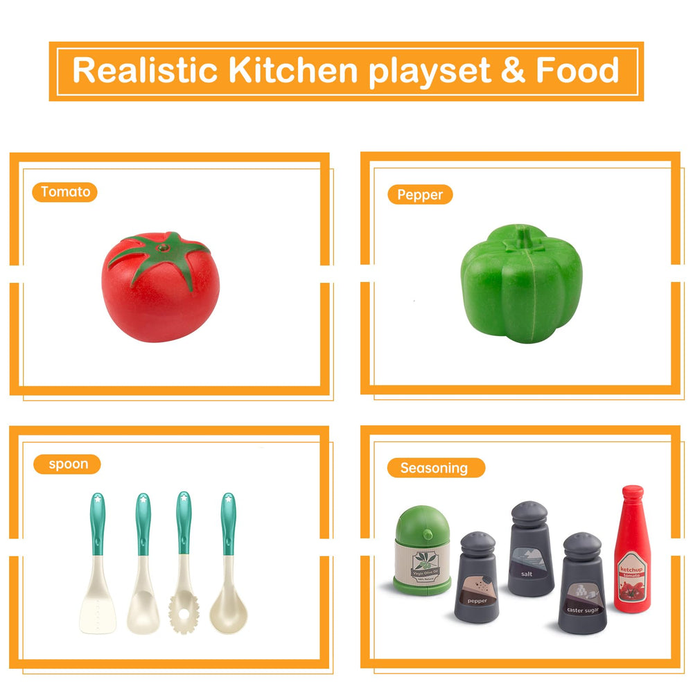 Bruvoalon salt and pepper shakers add authentic seasoning cues to playtime