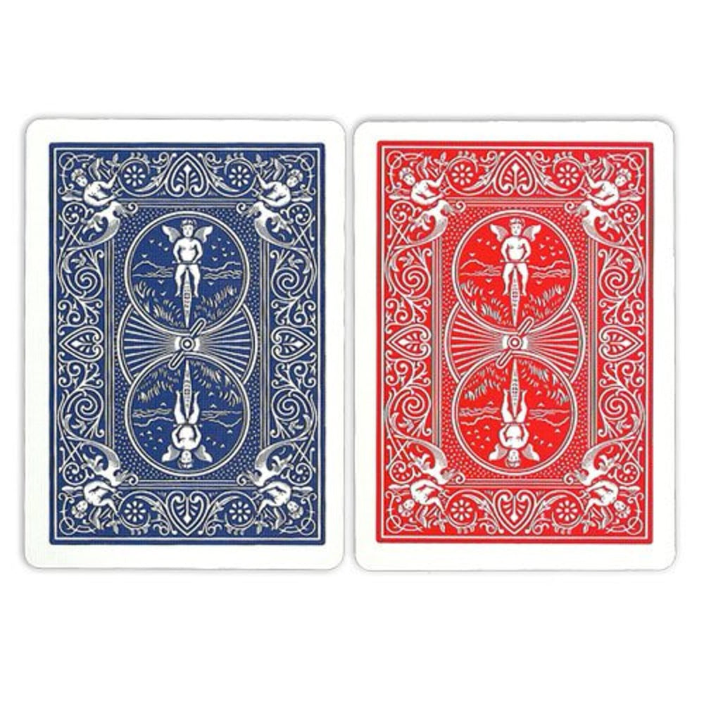 Brybelly Bicycle pinochle cards in blue deck for strategic play.