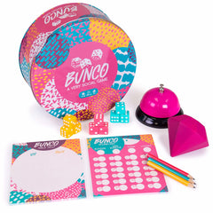Brybelly Bunco group playing showcases inclusive family fun for up to 12 players