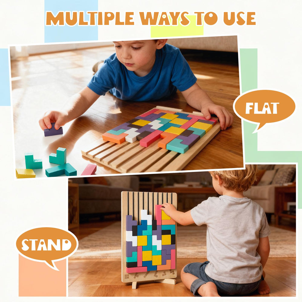 BSADIY pattern cards in action to boost spatial awareness and problem solving