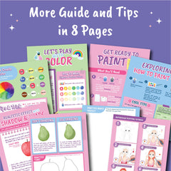 BSCOOL color-mixing guide helping kids explore shades safely