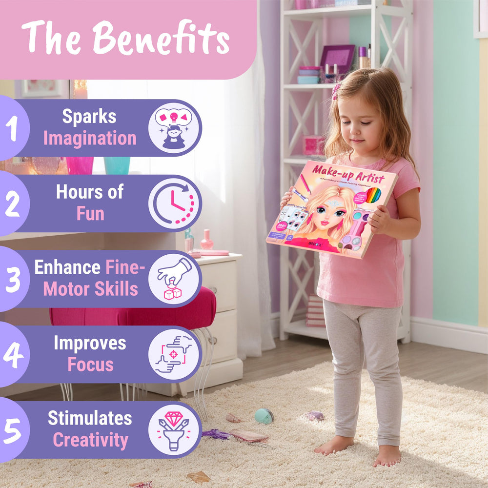 BSCOOL portable compact kit ideal for travel and on-the-go creativity.