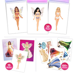 BSCOOL seven sticker sheets offering diverse colors and textures for outfits