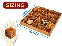 BSIRI disentanglement challenge of wood blocks for problem solving