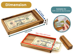 BSIRI ATM Puzzle Box used as a discreet money gift box for birthdays.