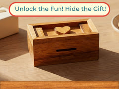 BSIRI desk decor puzzle storage adds conversational charm