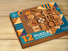 BSIRI gift-ready wooden puzzles packaged for Christmas gifting.