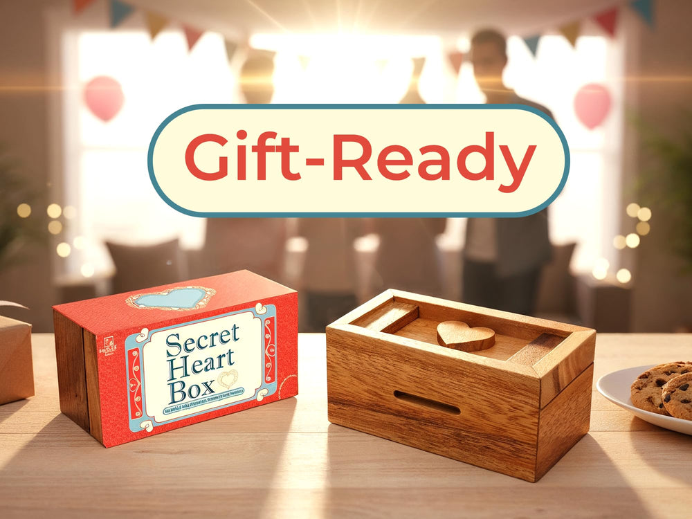 BSIRI jewelry storage puzzle box doubles as a stylish keepsake