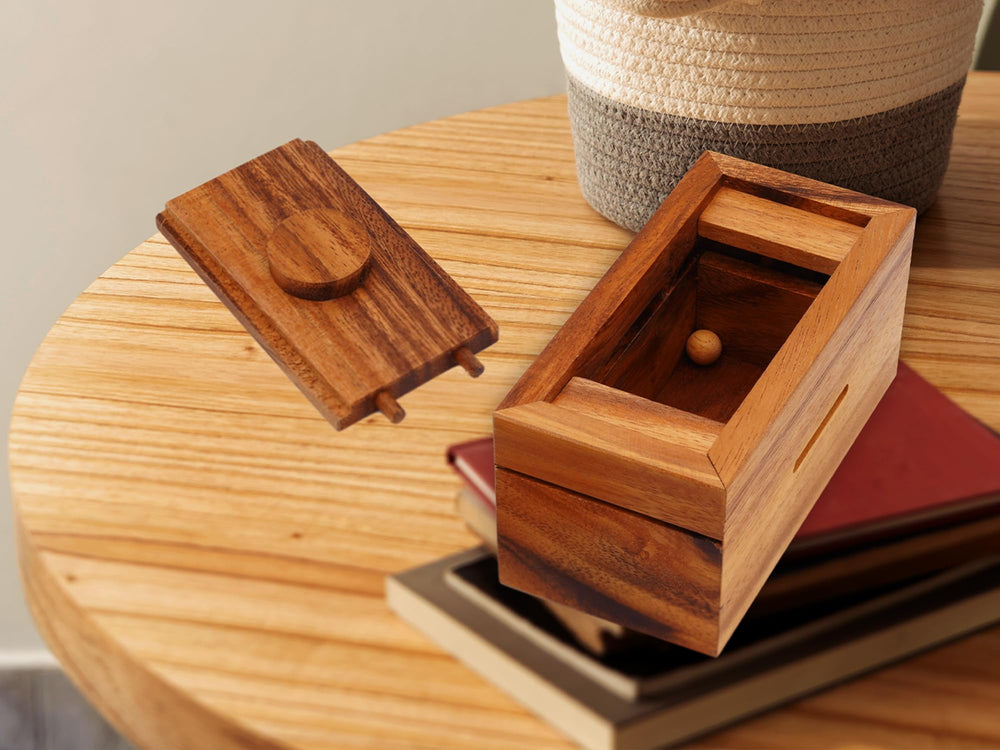 BSIRI Ziggurat gift box close-up suggests a sophisticated, memorable present.