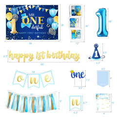BSMIEFUS baby first bday photo banner highlights milestone moments