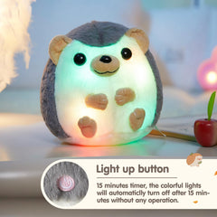 BSTAOFY washable hedgehog plush is easy to clean after playtime.