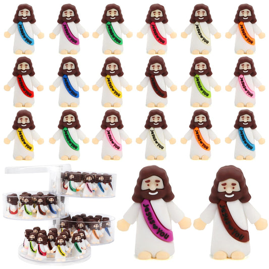 BSTCRAFT bulk mini Jesus figures for gifts and activities